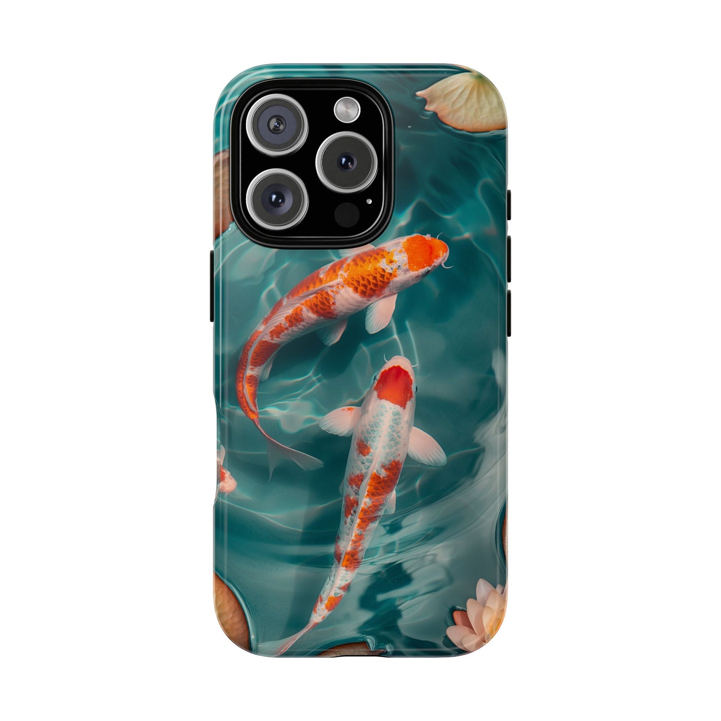 Tranquil Koi Pond – Tough Glossy iPhone Case