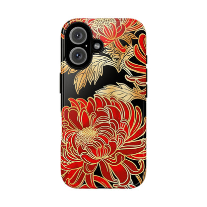 Ember Petals – Tough Glossy iPhone Case