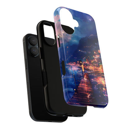 Twilight Harbor – Tough Glossy iPhone Case