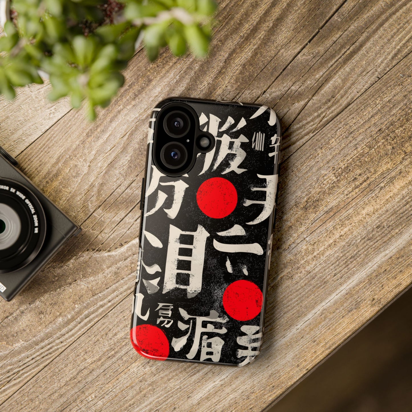 Kanji Clash – Tough Glossy iPhone Case