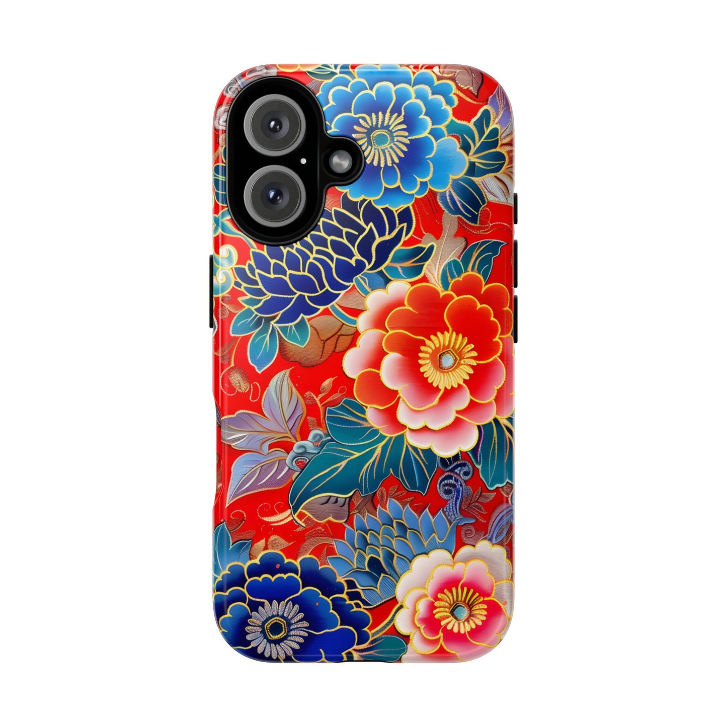 Oriental Blossom – Tough Glossy iPhone Case