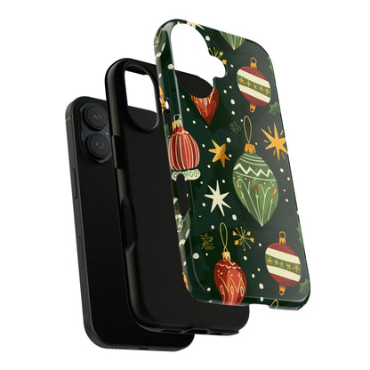Evergreen Ornament Magic – Tough Glossy iPhone Case