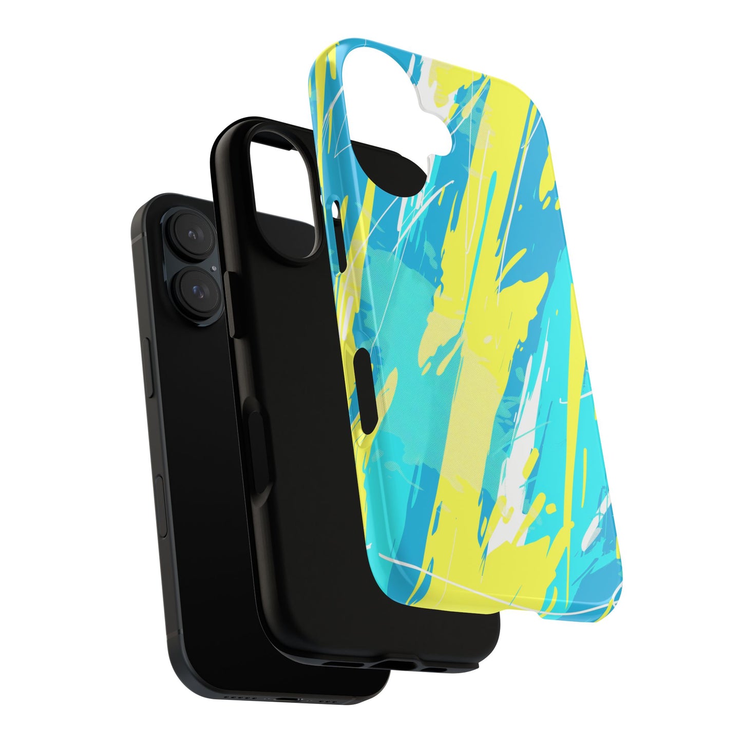 Neon Surge – Tough Glossy iPhone Case