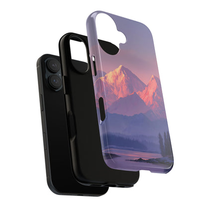 Crimson Peaks – Tough Glossy iPhone Case