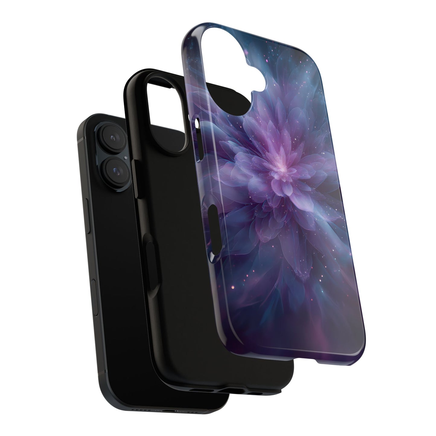 Celestial Bloom – Tough Glossy iPhone Case