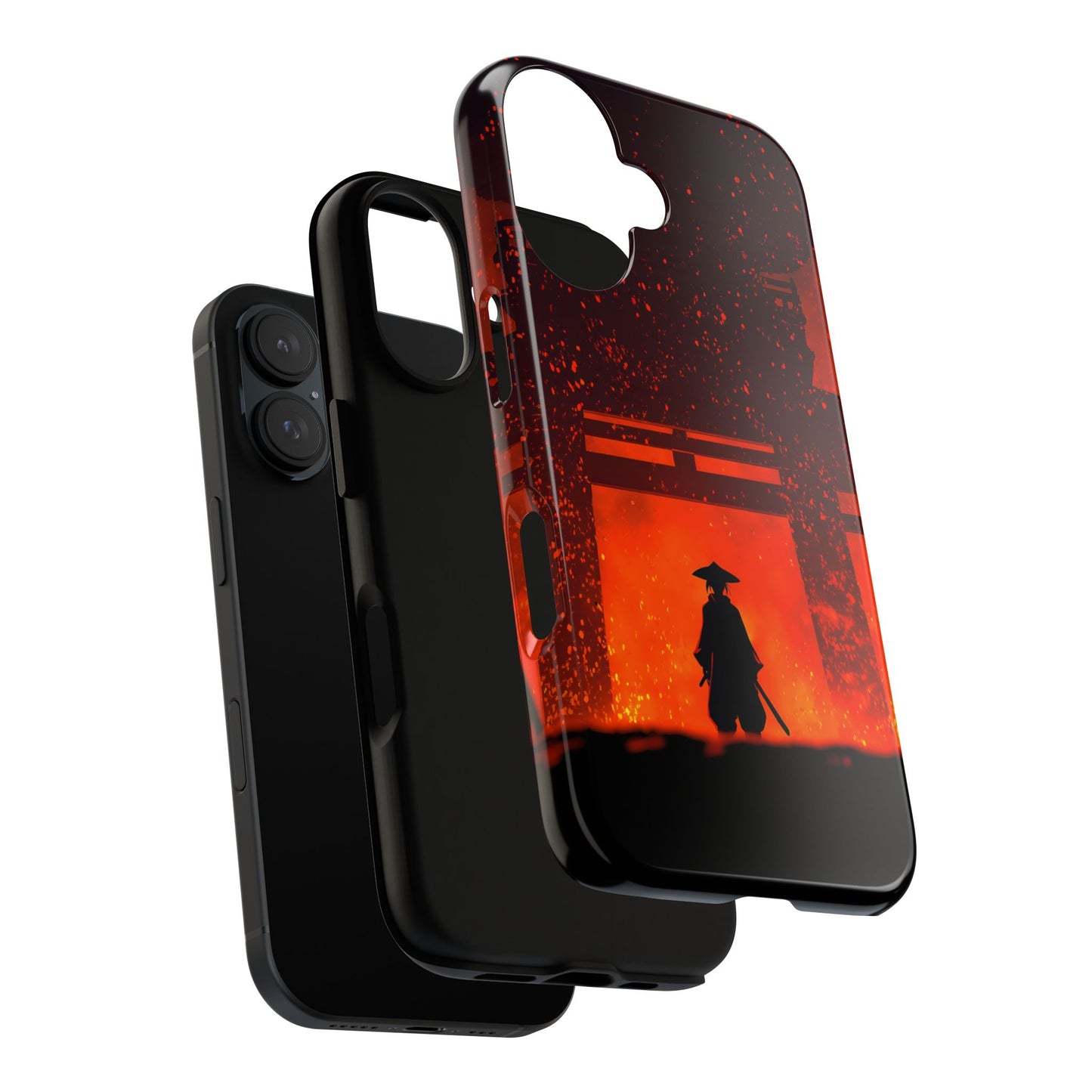 Inferno Gate – Tough Glossy iPhone Case