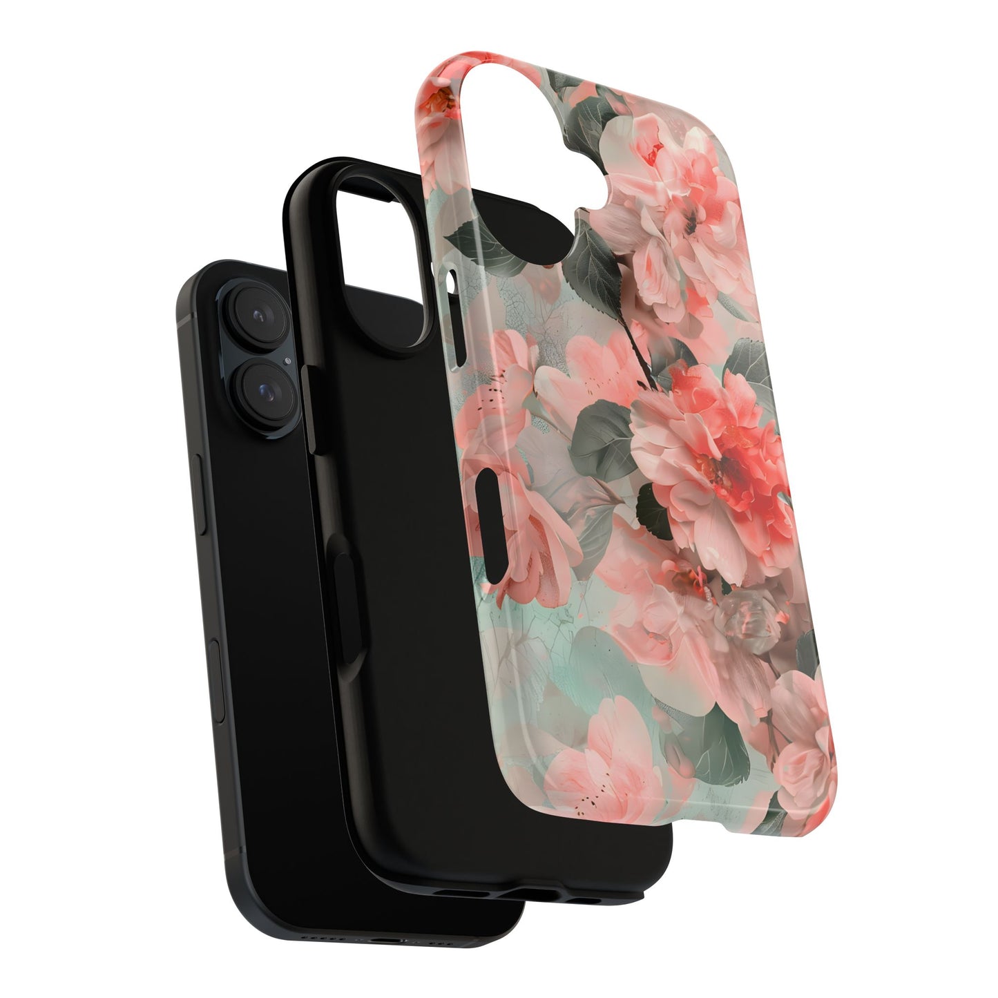 Sakura Drift – Tough Glossy iPhone Case