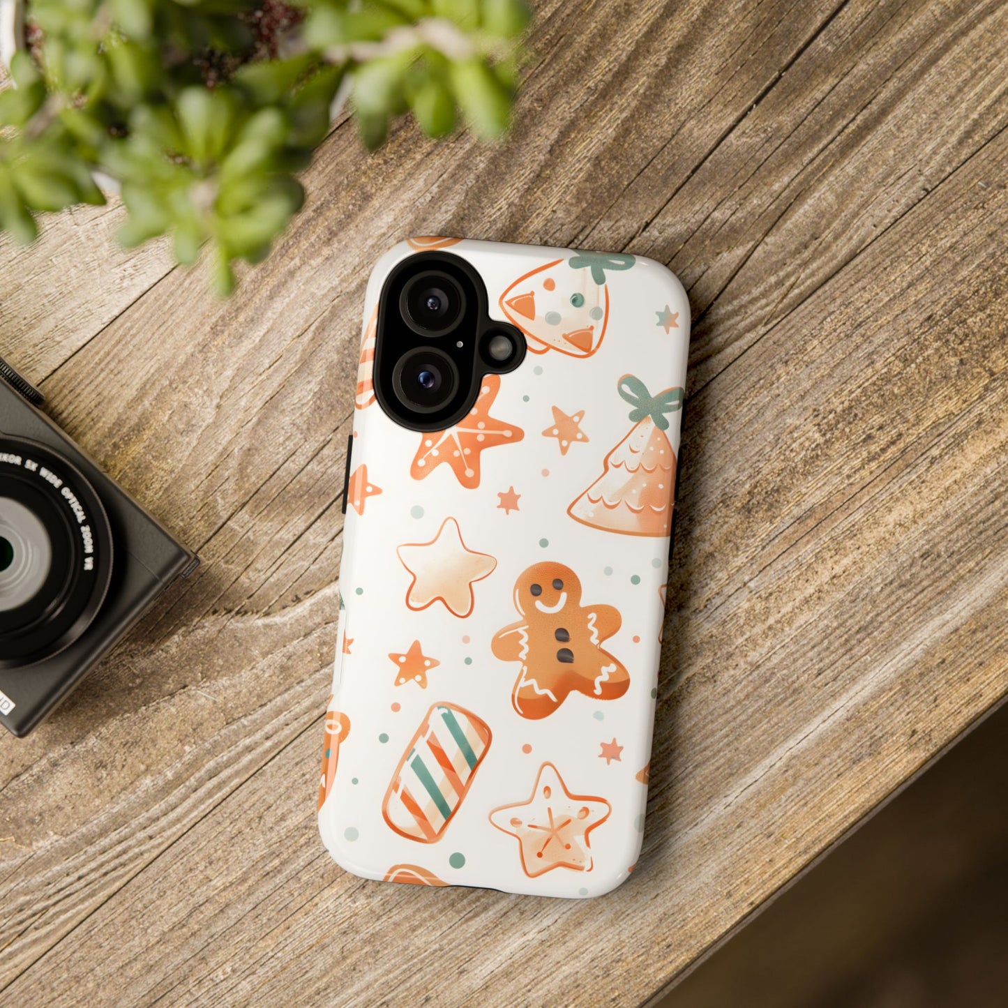 Ginger Joy – Tough Glossy iPhone Case