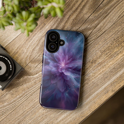 Celestial Bloom – Tough Glossy iPhone Case