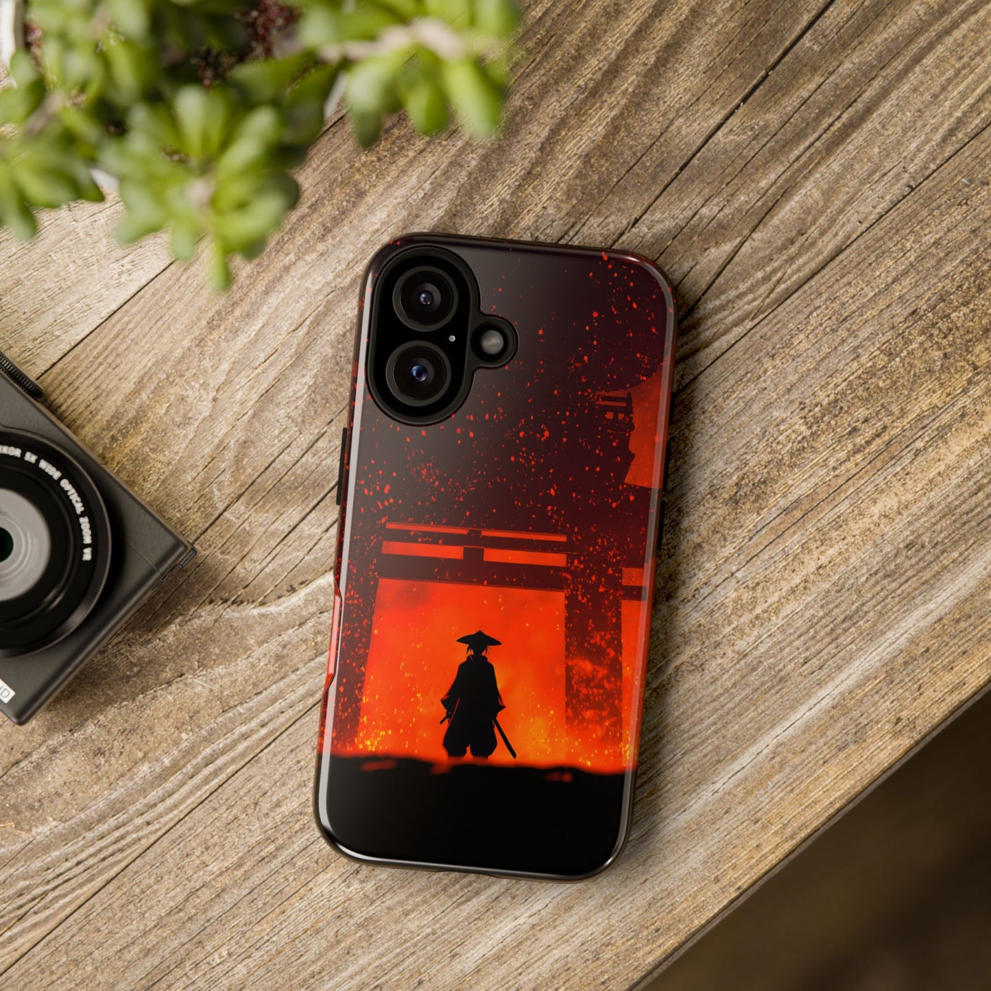 Inferno Gate – Tough Glossy iPhone Case