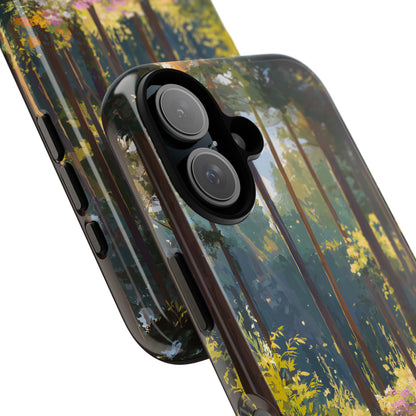 Enchanted Forest Path – Tough Glossy iPhone Case