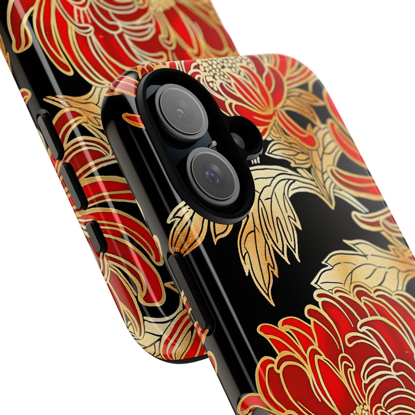 Ember Petals – Tough Glossy iPhone Case