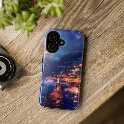 Twilight Harbor – Tough Glossy iPhone Case