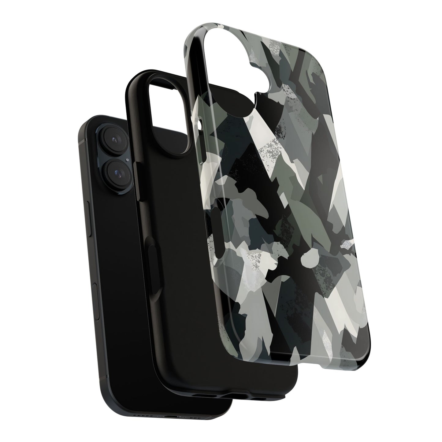 Urban Camo – Tough Glossy iPhone Case