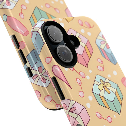 Pastel Gift Delight – Tough Glossy iPhone Case