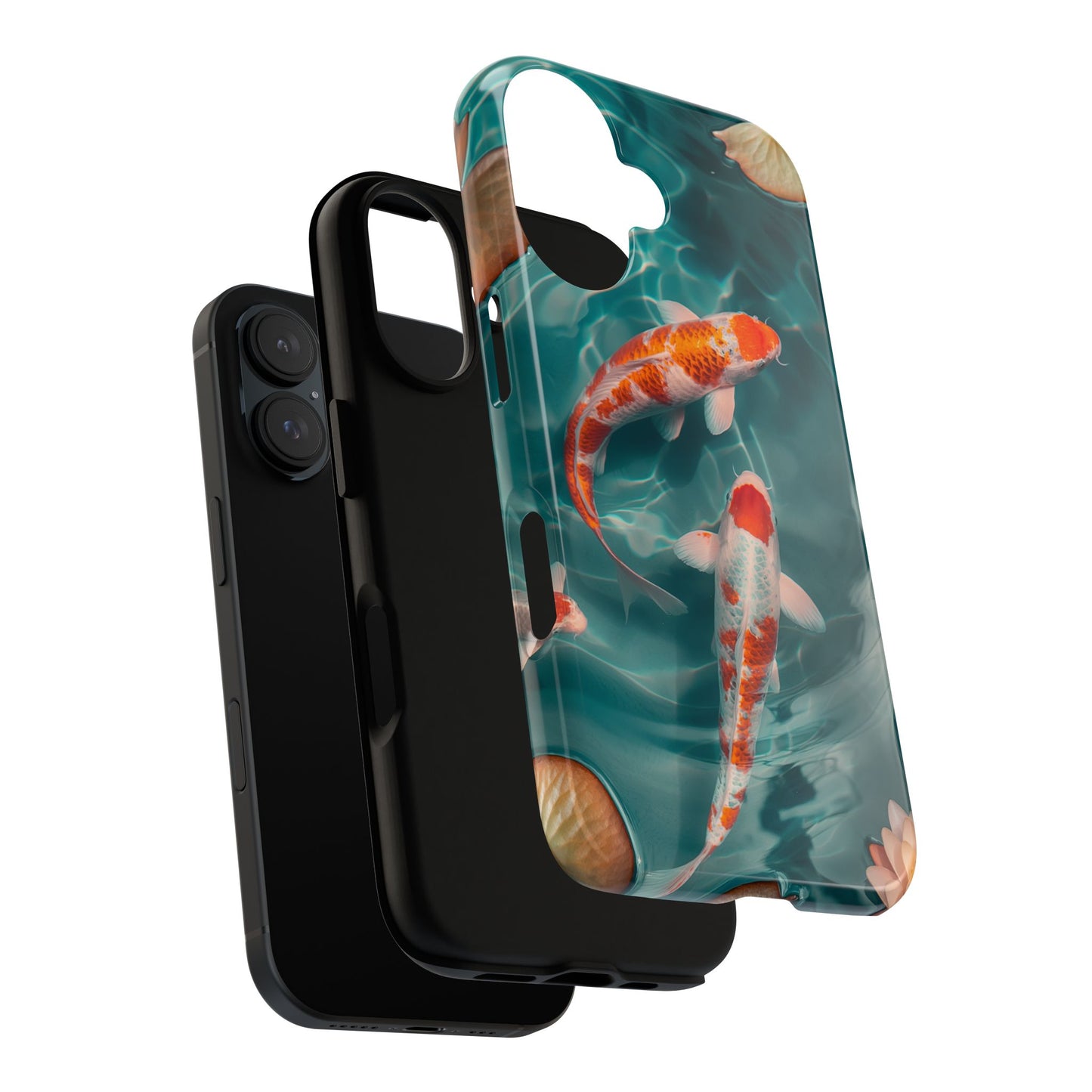 Tranquil Koi Pond – Tough Glossy iPhone Case