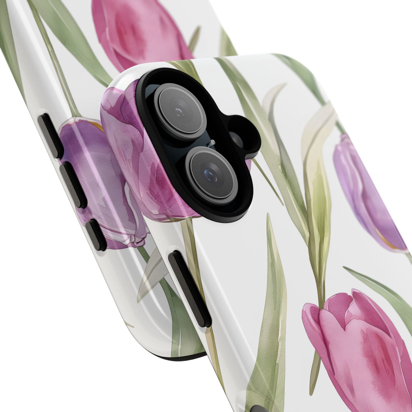 Tulip Serenade – Tough Glossy iPhone Case