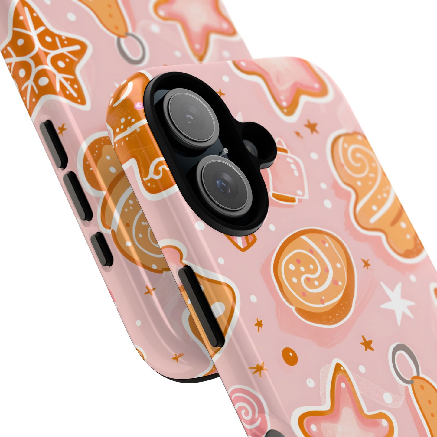 Gingerbread Sweet Stars – Tough Glossy iPhone Case