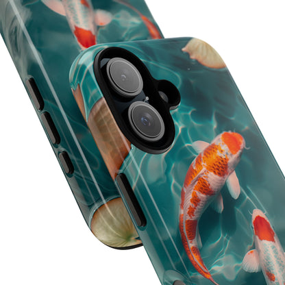 Tranquil Koi Pond – Tough Glossy iPhone Case