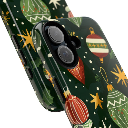 Evergreen Ornament Magic – Tough Glossy iPhone Case