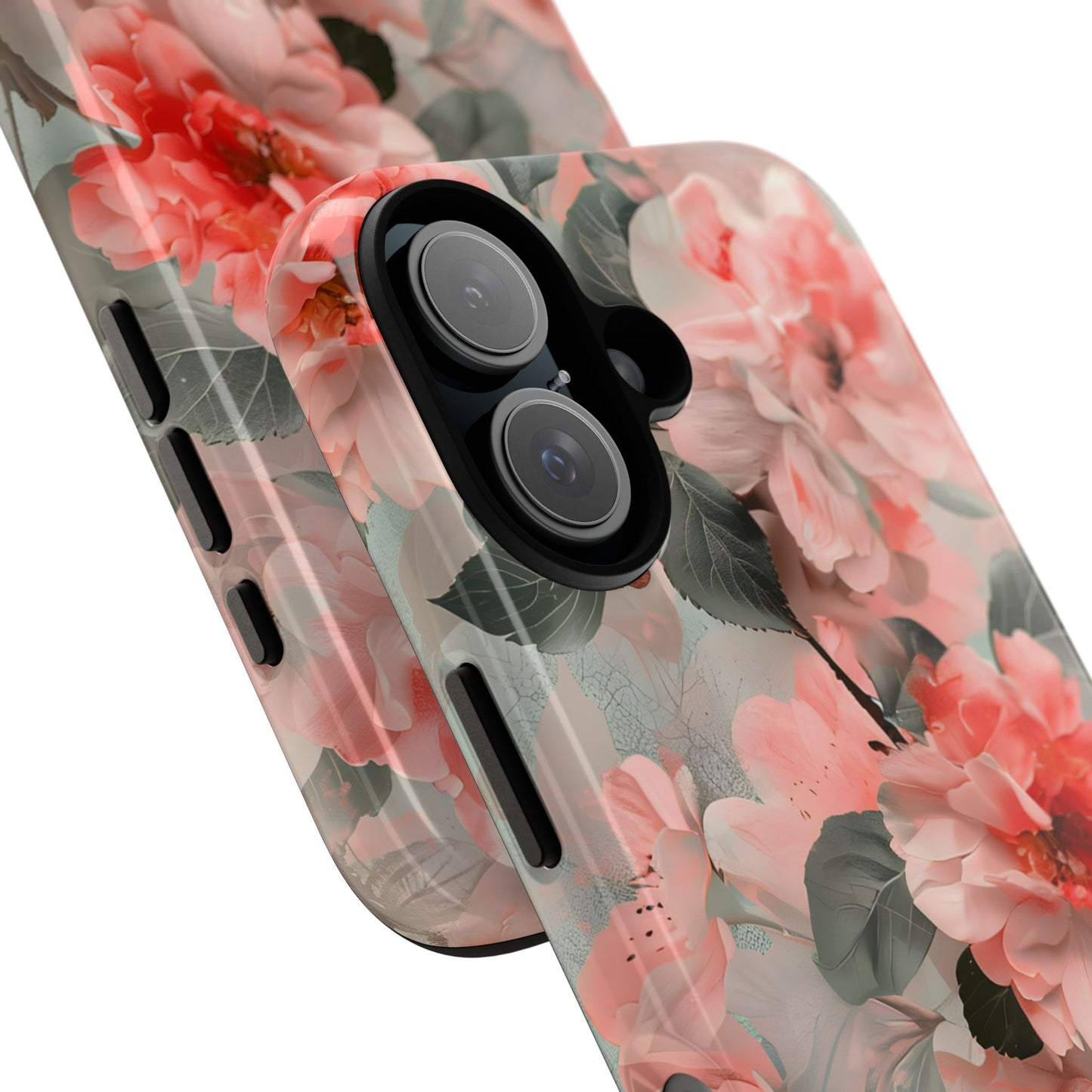 Sakura Drift – Tough Glossy iPhone Case