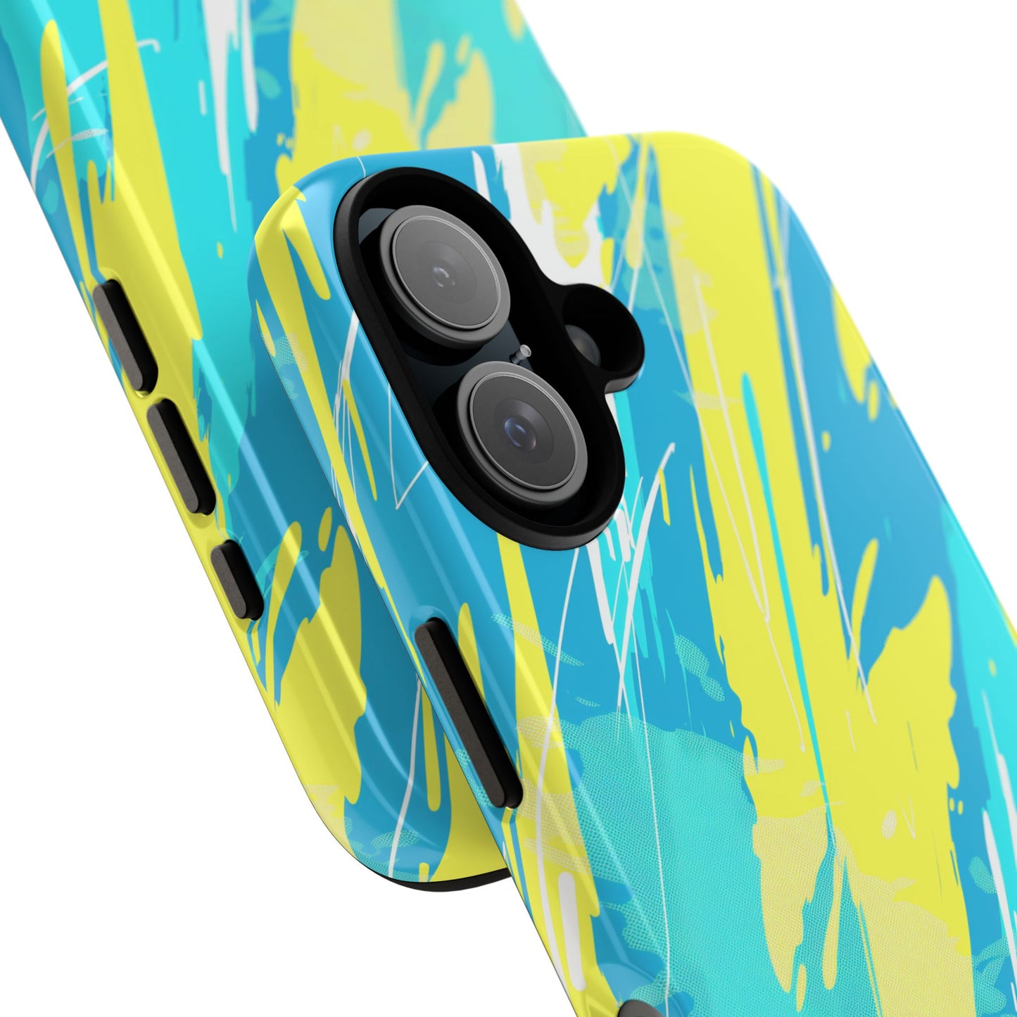 Neon Surge – Tough Glossy iPhone Case