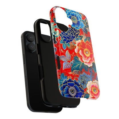 Oriental Blossom – Tough Glossy iPhone Case