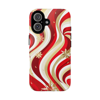 Peppermint Waves – Tough Glossy iPhone Case