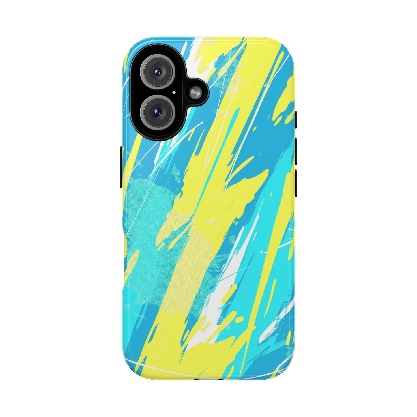 Neon Surge – Tough Glossy iPhone Case