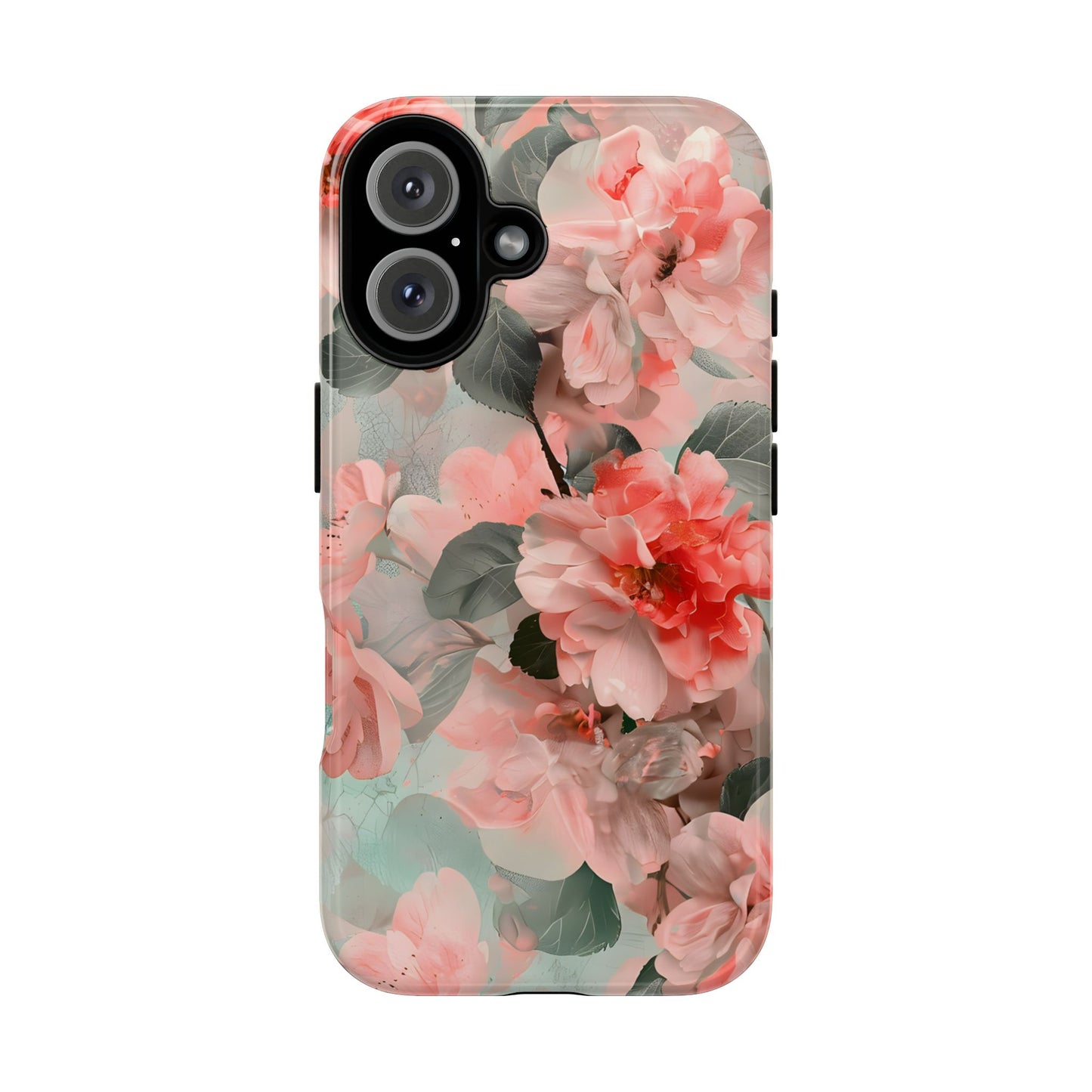 Sakura Drift – Tough Glossy iPhone Case