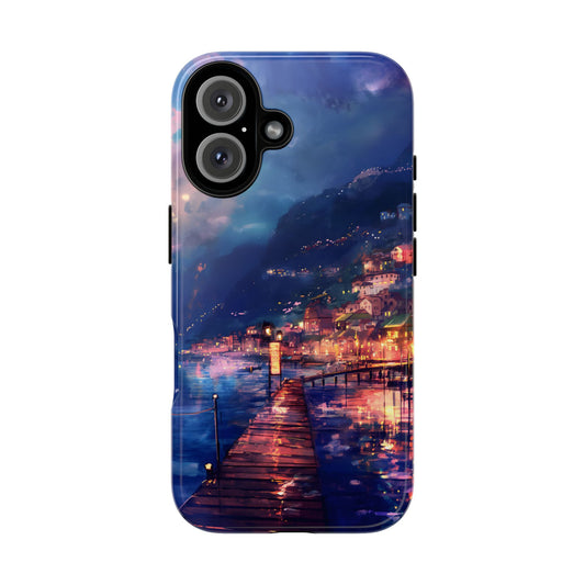 Twilight Harbor – Tough Glossy iPhone Case