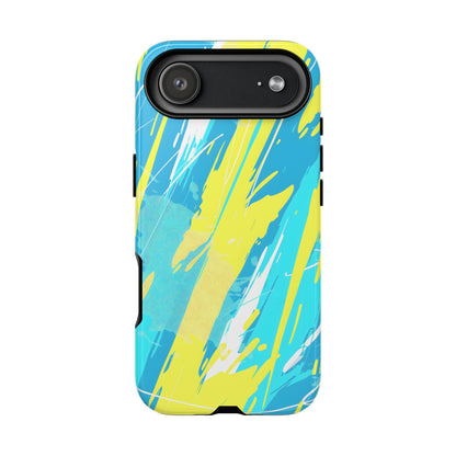 Neon Surge – Tough Glossy iPhone Case