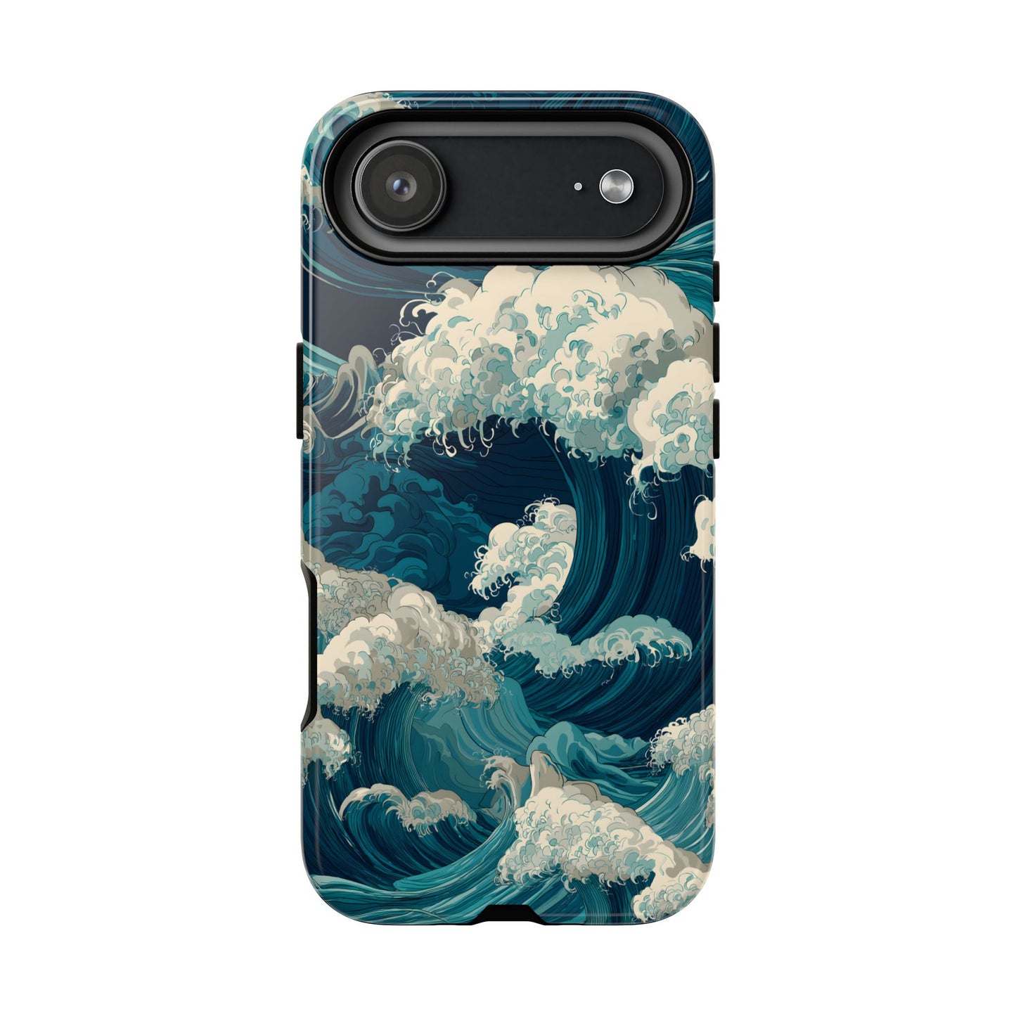 Eternal Waves – Tough Glossy iPhone Case