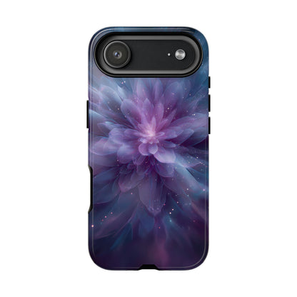 Celestial Bloom – Tough Glossy iPhone Case