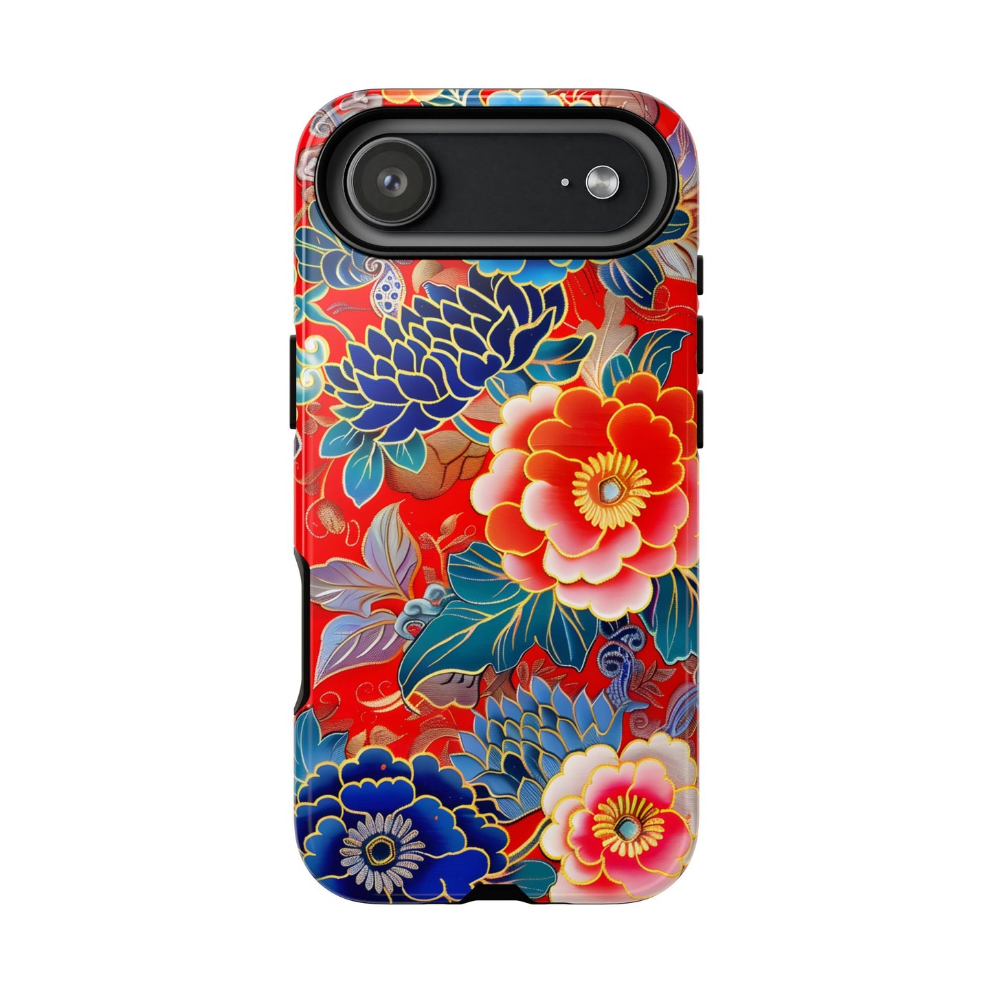 Oriental Blossom – Tough Glossy iPhone Case