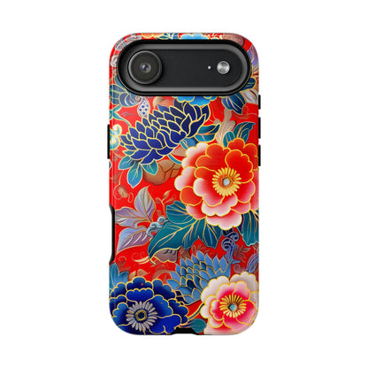 Oriental Blossom – Tough Glossy iPhone Case
