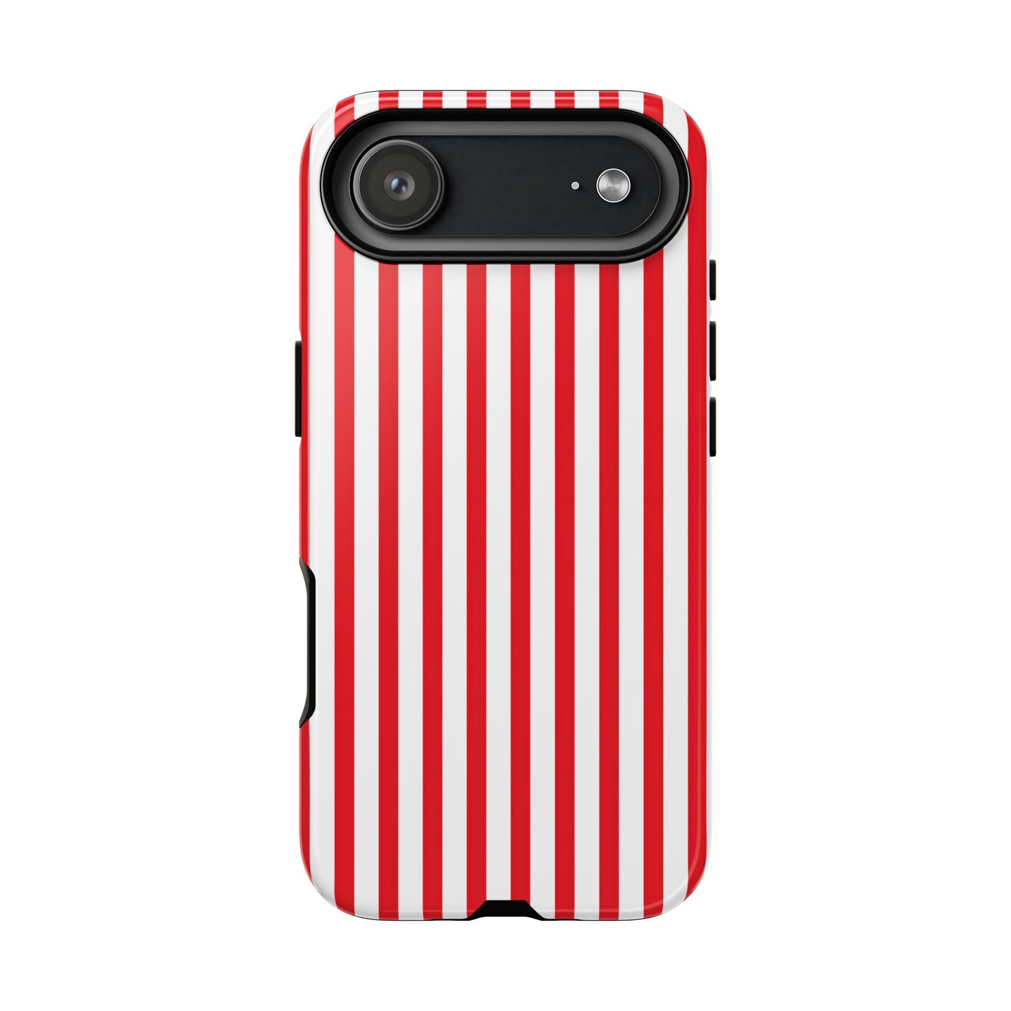 Candy Cane Stripes – Tough Glossy iPhone Case