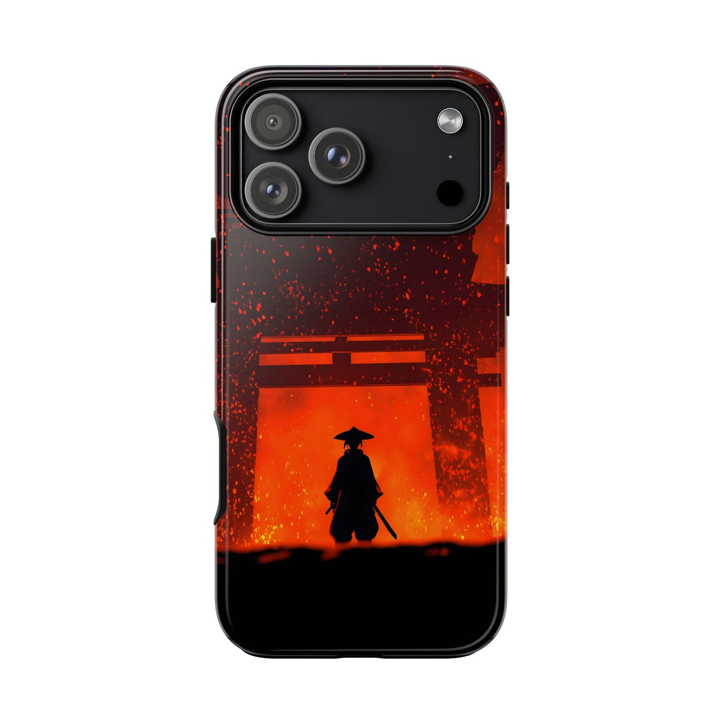 Inferno Gate – Tough Glossy iPhone Case
