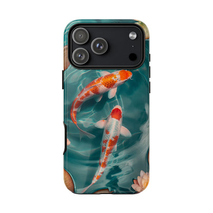 Tranquil Koi Pond – Tough Glossy iPhone Case