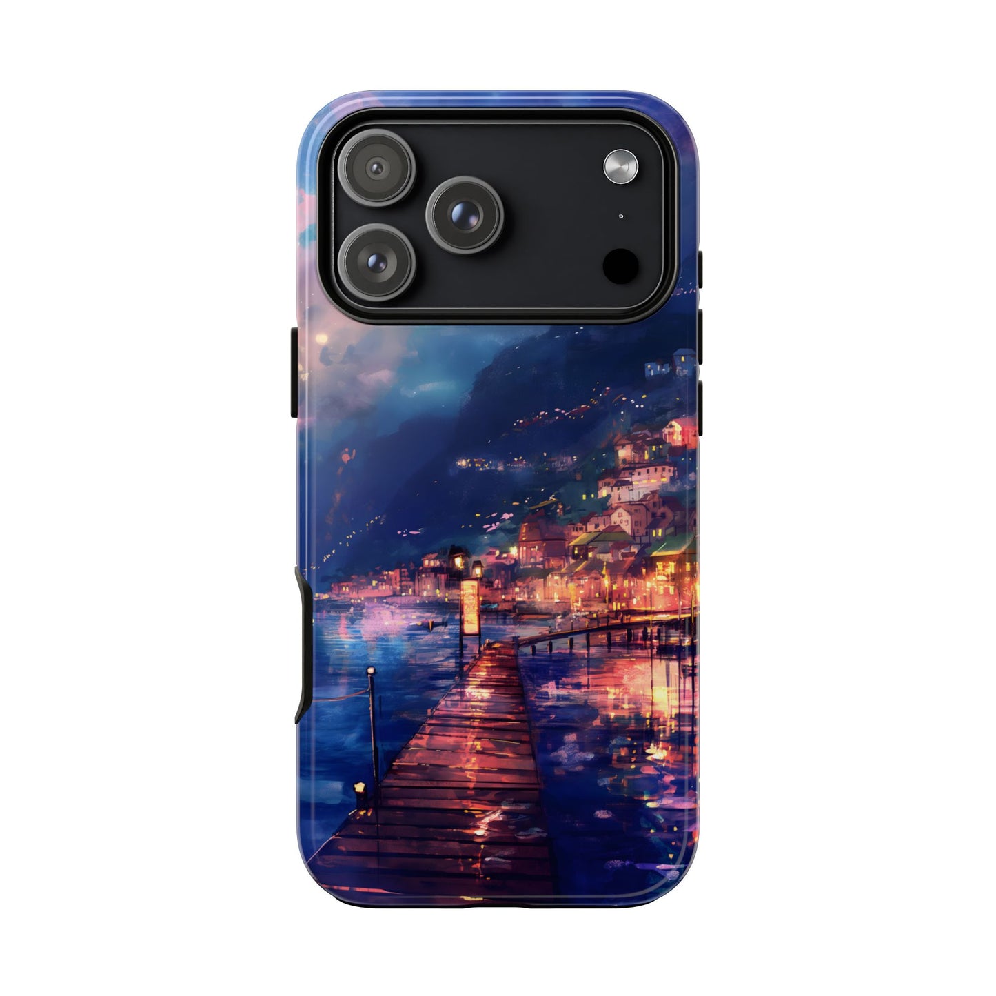 Twilight Harbor – Tough Glossy iPhone Case