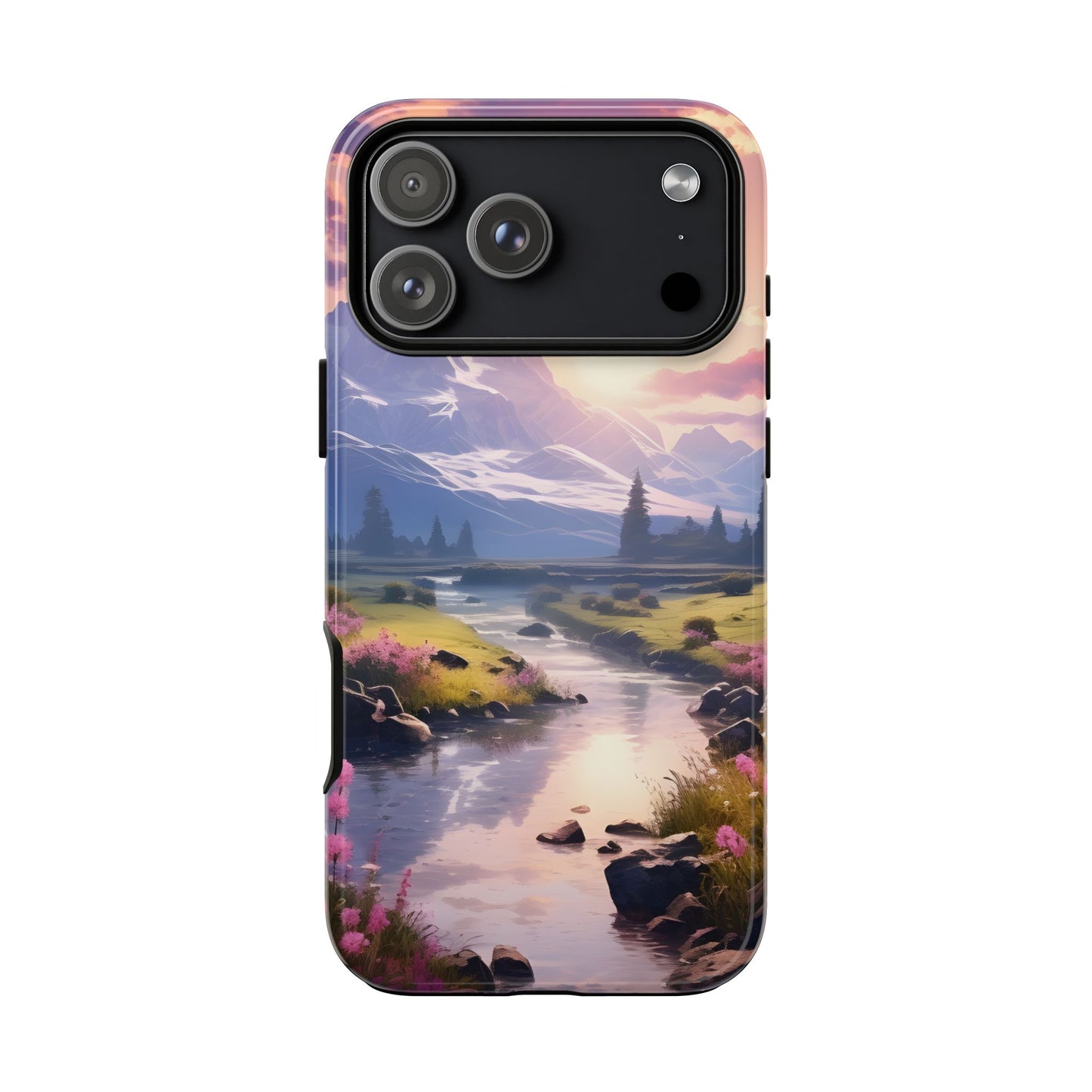 Alpine Dawn – Tough Glossy iPhone Case