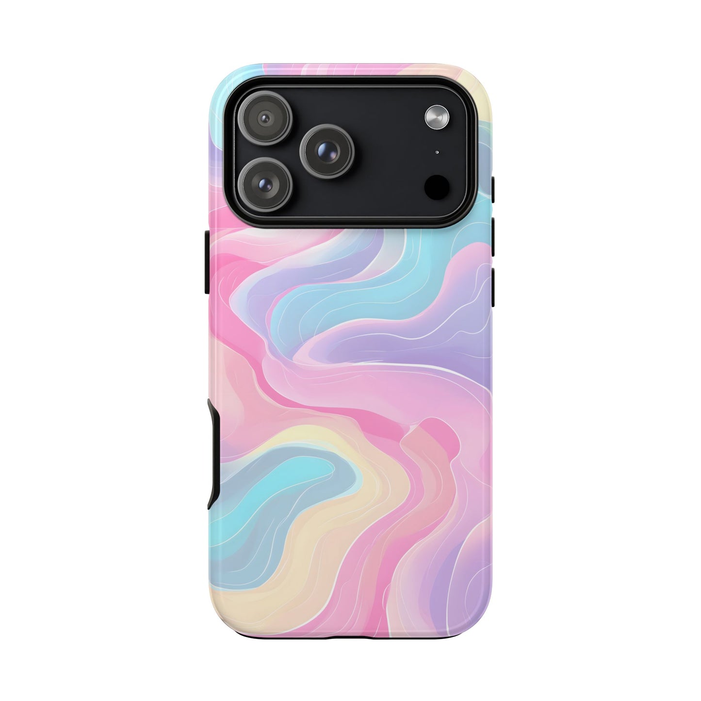 Pastel Mirage – Tough Glossy iPhone Case