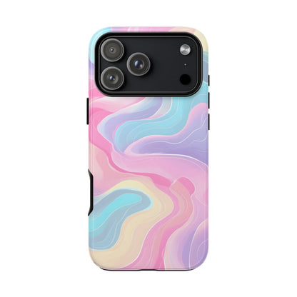 Pastel Mirage – Tough Glossy iPhone Case