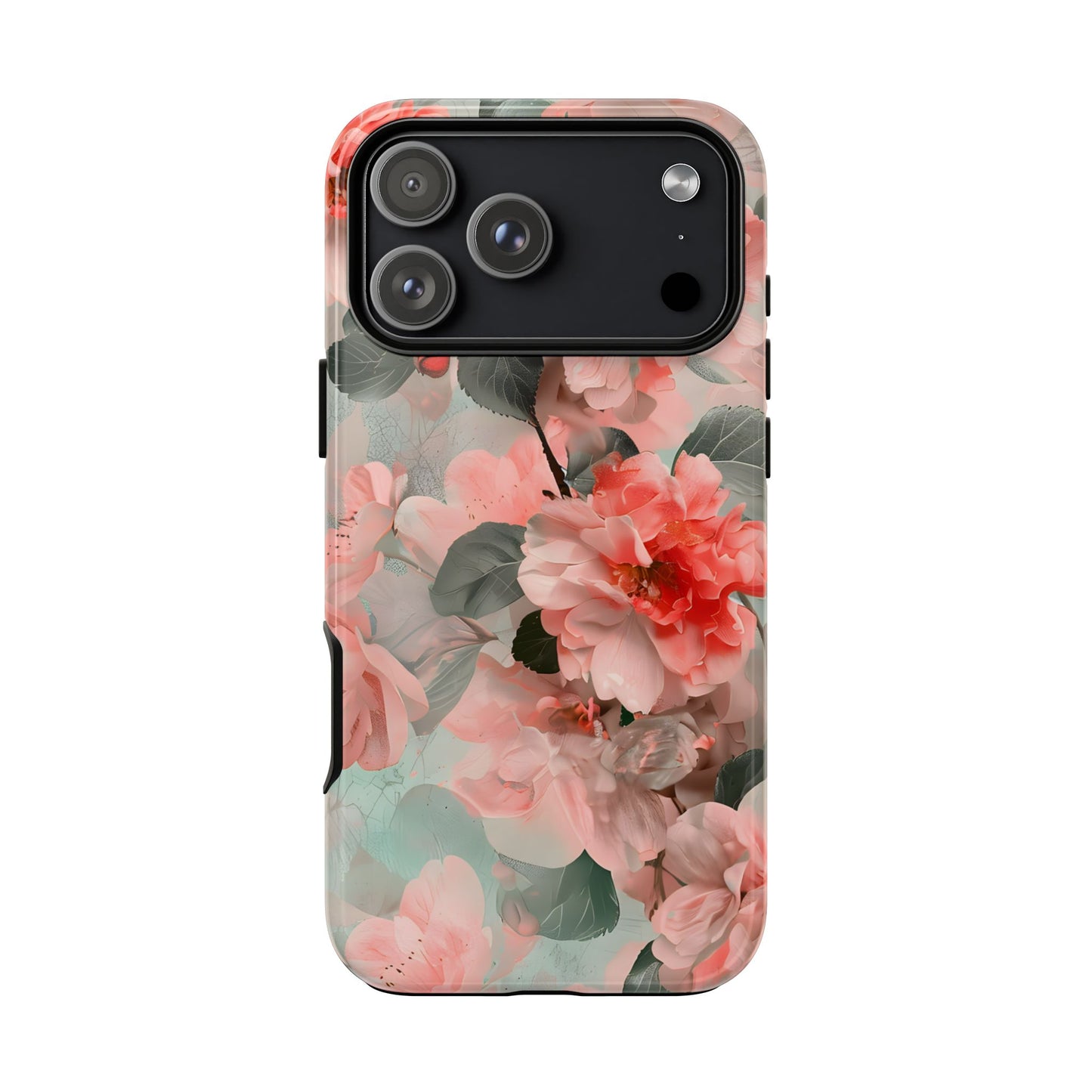 Sakura Drift – Tough Glossy iPhone Case