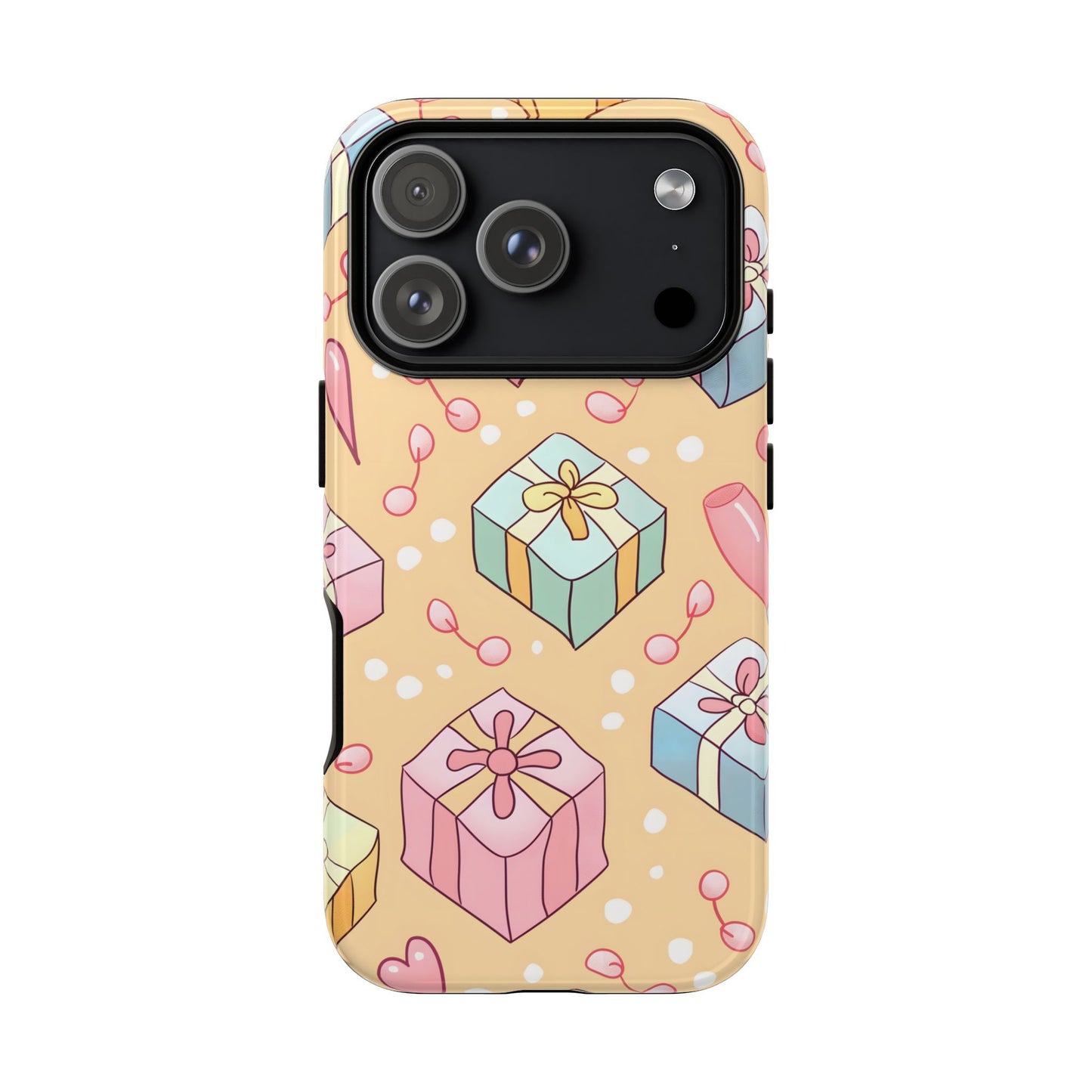 Pastel Gift Delight – Tough Glossy iPhone Case