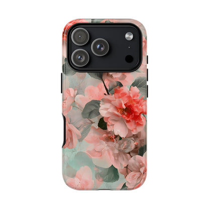 Sakura Drift – Tough Glossy iPhone Case
