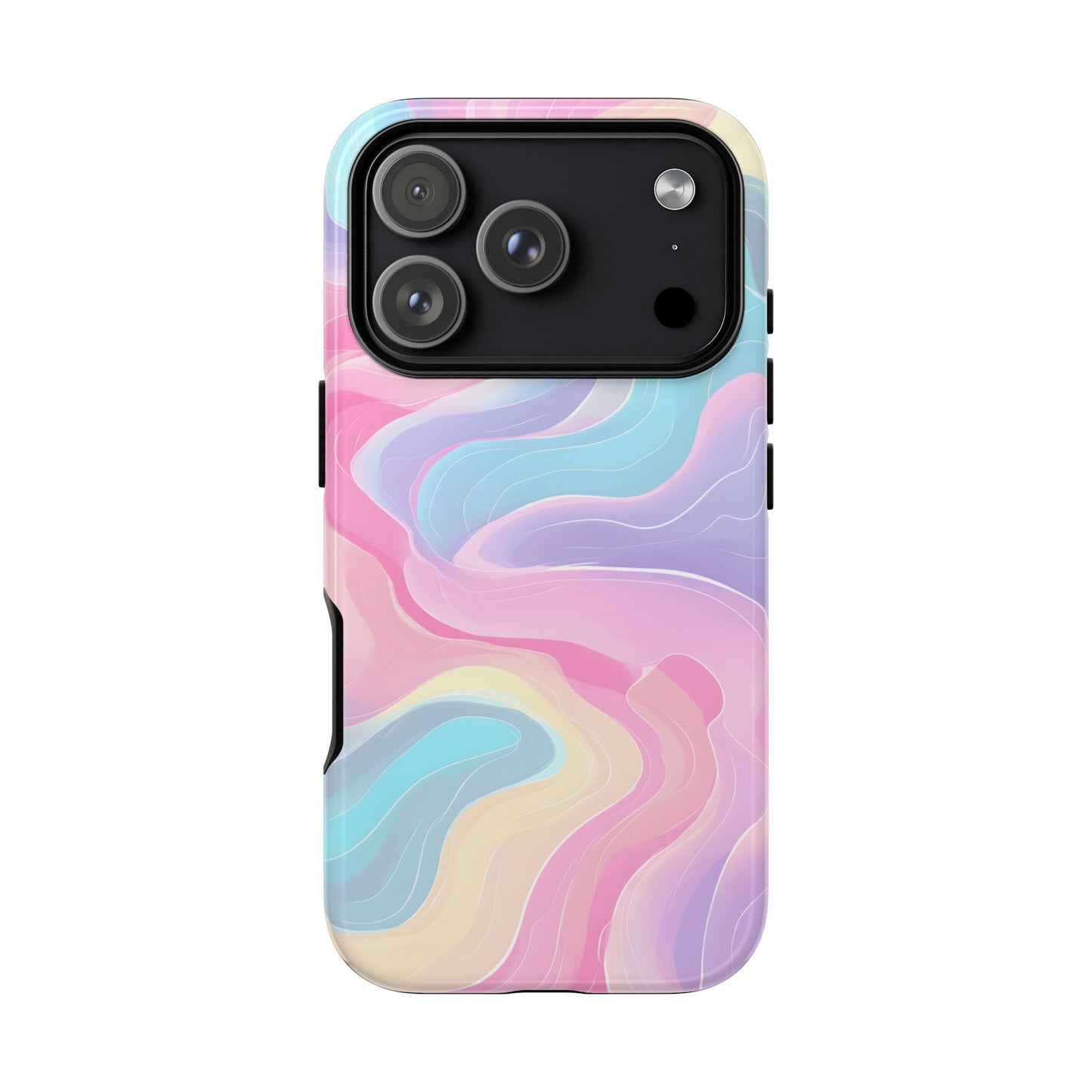 Pastel Mirage – Tough Glossy iPhone Case