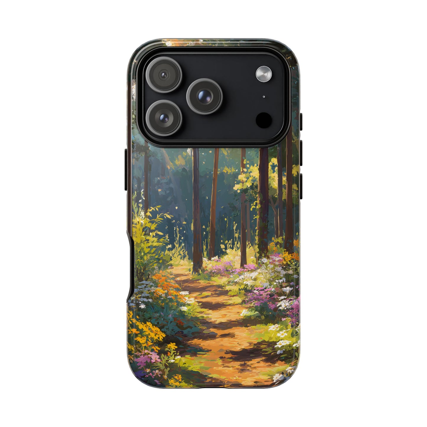 Enchanted Forest Path – Tough Glossy iPhone Case