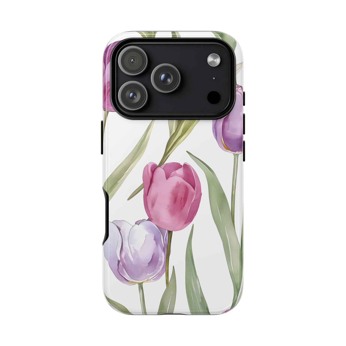 Tulip Serenade – Tough Glossy iPhone Case