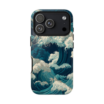 Eternal Waves – Tough Glossy iPhone Case